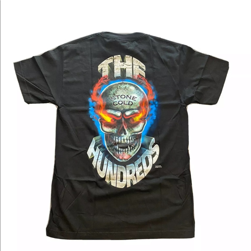 NWT The Hundreds X WWE Stone Cold Tshirt Sz. Small